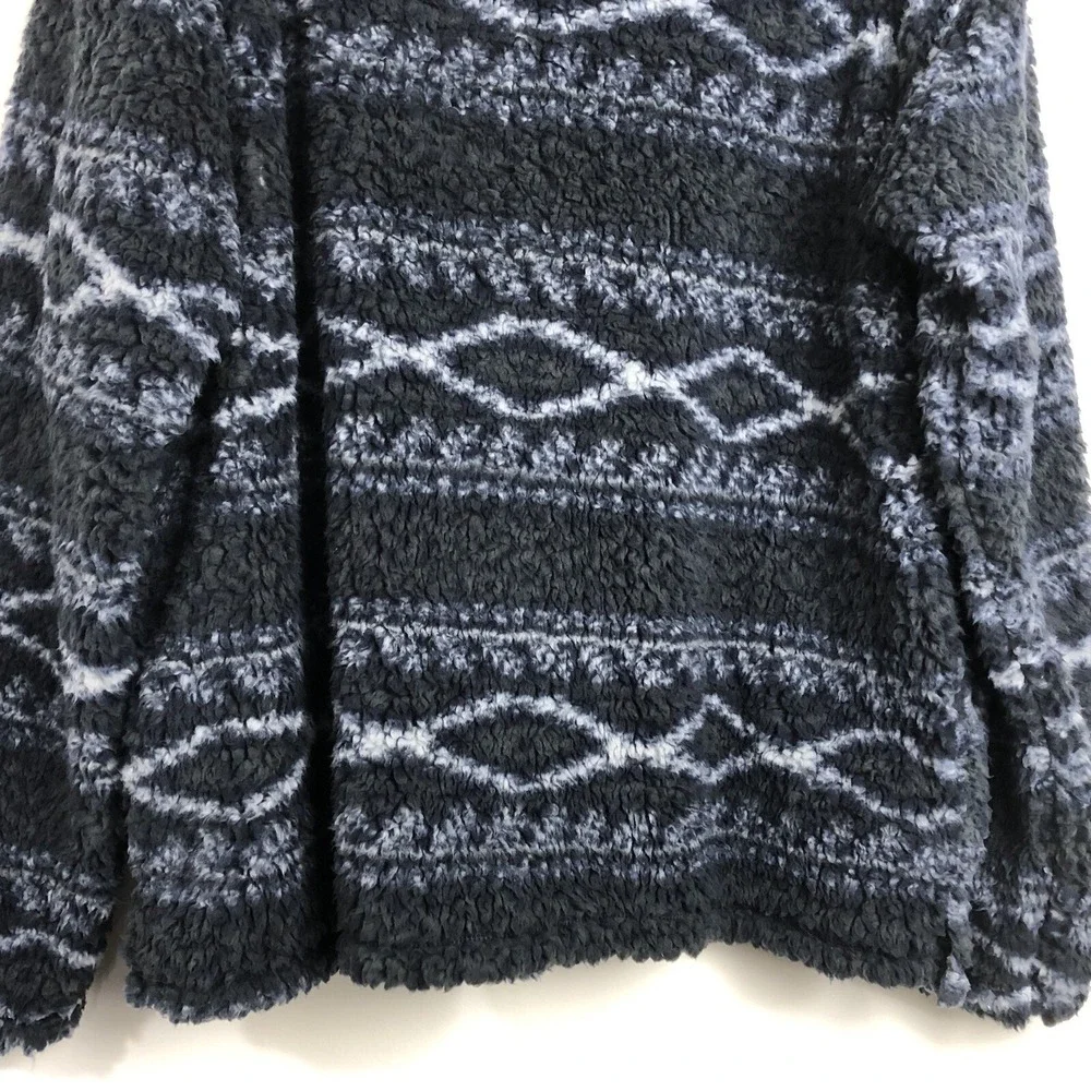 Alpine Sherpa 1/4 Zip Pullover Fleece Sweater Men's Navy XXL New Outdoor Soft
